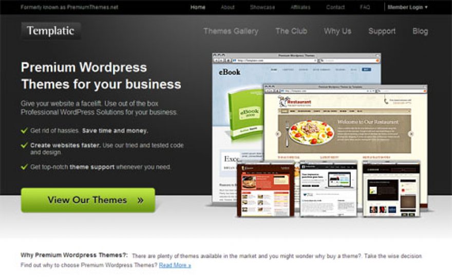 PremiumThemes.net is now Templatic