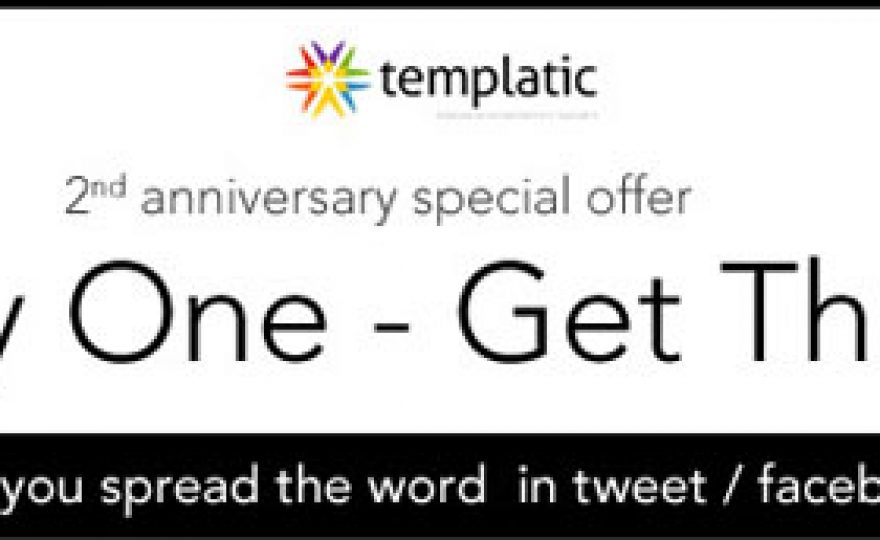 Templatic Themes Special – Buy 1, Get 3 Free