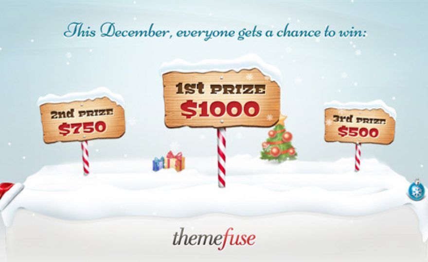 Buy a ThemeFuse Premium WordPress Theme in December for a Chance to Win Cash Prizes