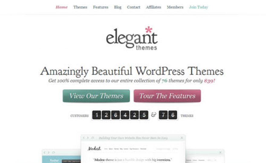 Elegant Themes Gets a Fresh, Clean New Look