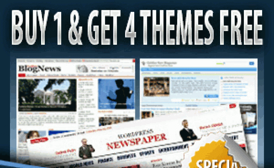 Gabfire Premium Themes: 5 for 1 Deal