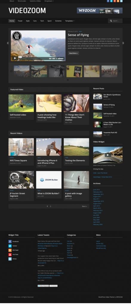 20+ Best Video WordPress Themes 2019